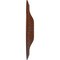 Ekena Millwork Alexa Ceiling Medallion (Fits Canopies up to 3"), 15"OD x 1 3/4"P, Burnished Mahogany Crackle CM14AXBMC - alternate 4